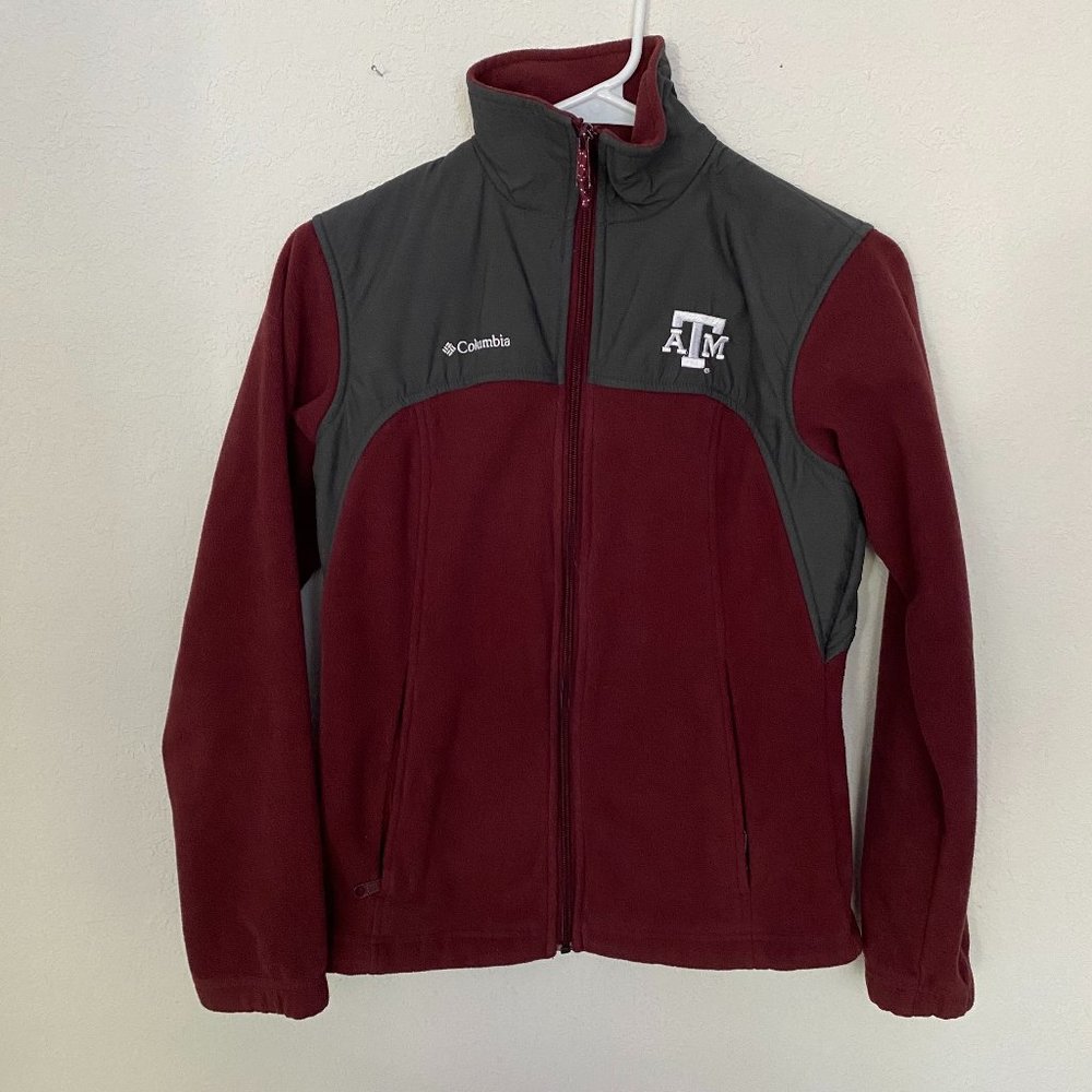 Columbia Texas A&M Zip up Fleece Jacket